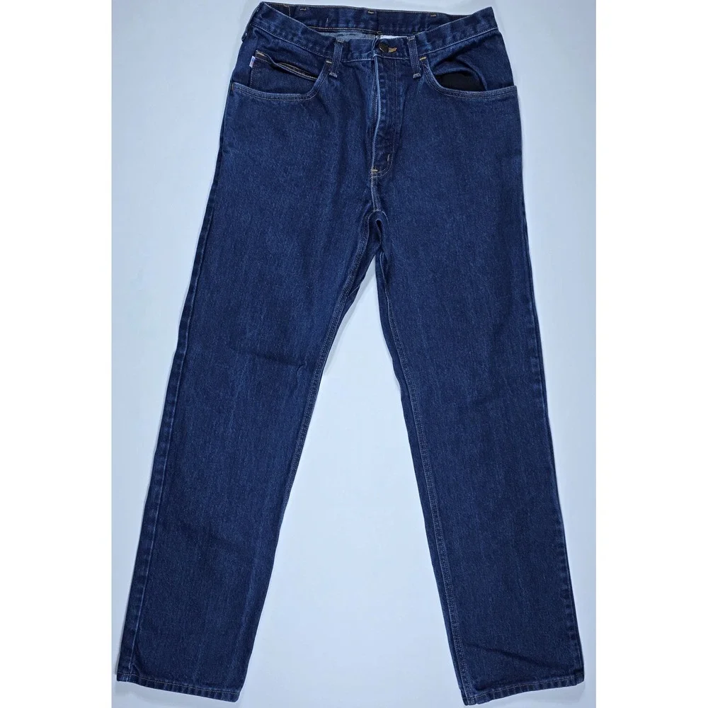 All American Clothing Co‎ Men's Dark Wash Straight Leg Jeans 31x32